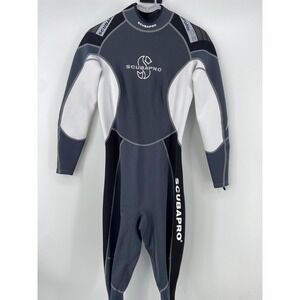 Scubapro Profile 0.5 Wetsuit Womens Medium Gray Full Scuba Dive Swim Stirup